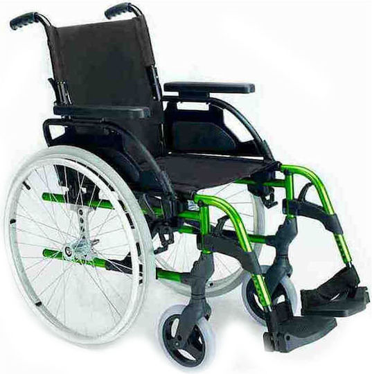 Sunrise Medical Breezy Style Standard Инвалидна Количка 24" Сгъваема 443415 Червена