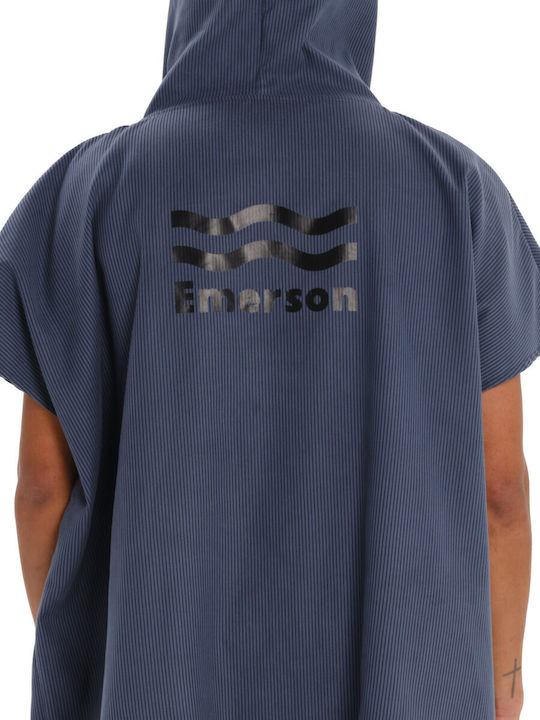 Emerson Beach Poncho Blue