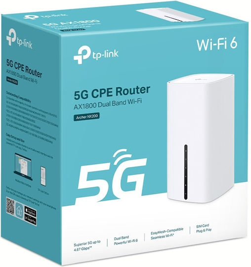 ZTE G5 Max Pro Безжичен Рутер Wi‑Fi 7