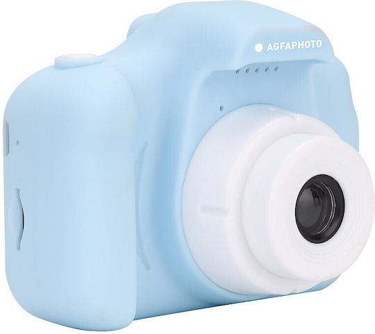 AgfaPhoto Realikids Kinderkamera 10MP mit Thermodruck Blau