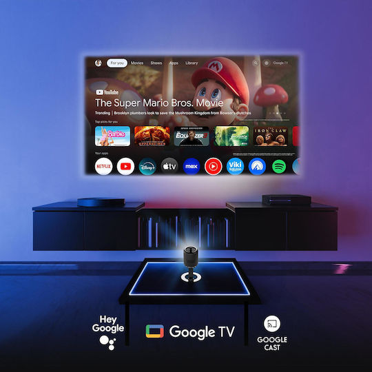 Thomson Vega PG35B Проектор DLP LED лампа с Wi-Fi и вградени високоговорители