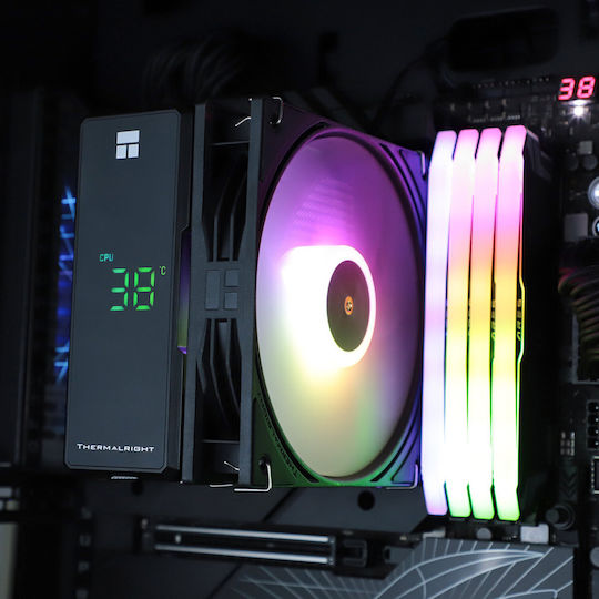 Thermalright Assassin X 120 R Digital CPU Cooler for Socket AM4/AM5/1200/115x/1700 with ARGB Lighting