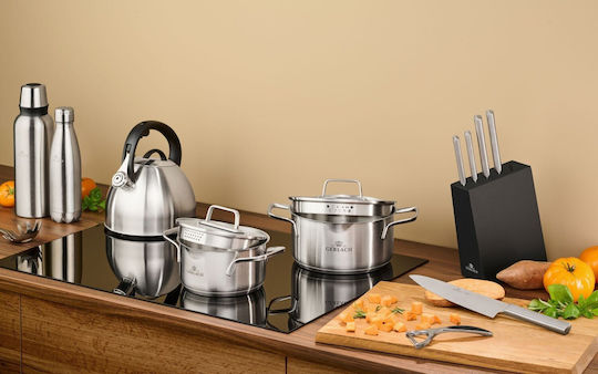 Gerlach Ambiente Oală Marmită Oțel Inoxidabil 7lt 24cm