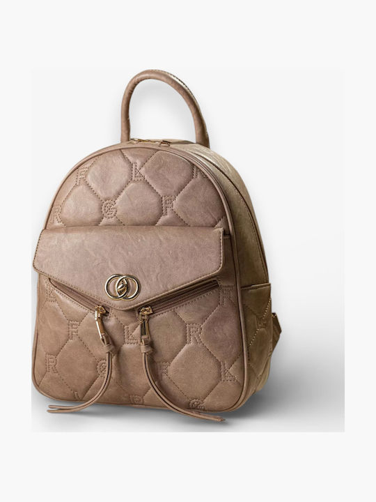 Damen Rucksack Beige