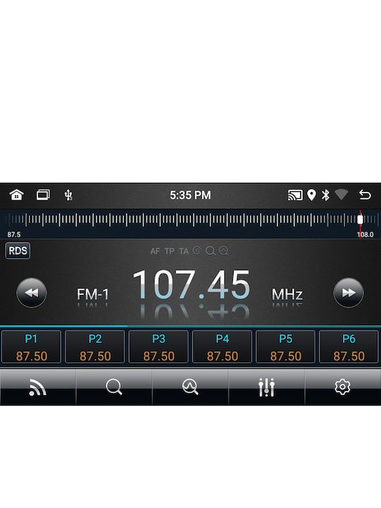 Digital IQ Car Audio System for Peugeot 207 2007-2016 (Bluetooth/USB/WiFi/GPS/Android Auto) with 7" Touch Screen