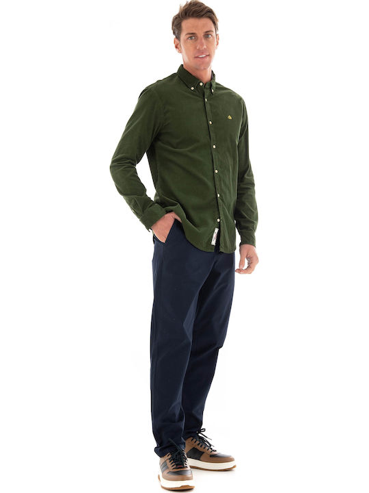 Παντελόνι Chino Ελαστικό Navy Μπλε