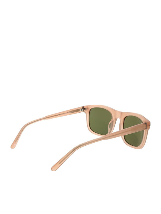 Serengeti Charlton Unisex Γυαλιά Ηλίου με Καφέ Κοκκάλινο Σκελετό και Πράσινο Φακό SS576008