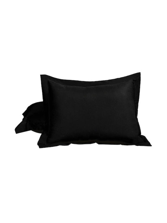 Kotonia Home Module Fete De Pernă Cu Plic De Acoperire Negru 70x70cm