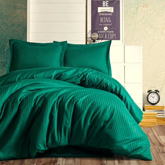 Kotonia Home Elektrische Gitarren Μαξιλαροθήκες mit Umschlagumschlag Emerald Grün 40x40cm