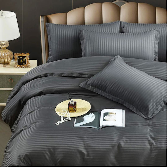 Kotonia Home Module Fete De Pernă Cu Plic De Acoperire Anthracite Gri 50x70cm
