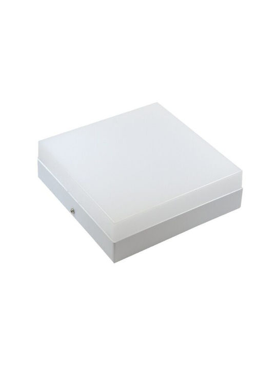 Alista Home Plafonieră de Tavan pentru Baie 17 cm Albă cu LED Integrat
