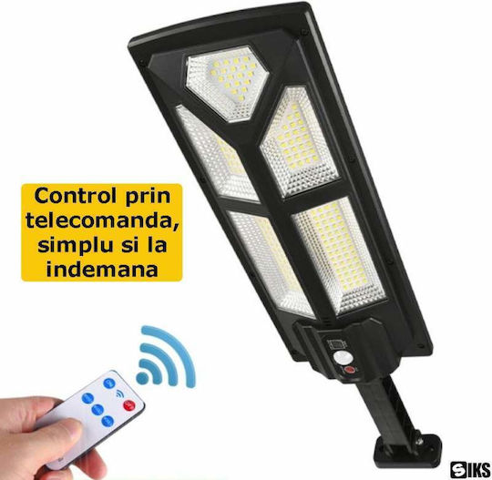 Lampă Solară de Stradă Alb Natural cu Senzor de Mișcare și Telecomandă IP65 33x13x4.5cm