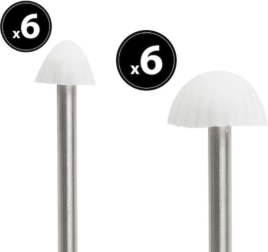 Alista Home Set 12 Lămpi Solare Suspendate Ghirlandă Verzi cu Senzor de Mișcare și Fotocelul IP65
