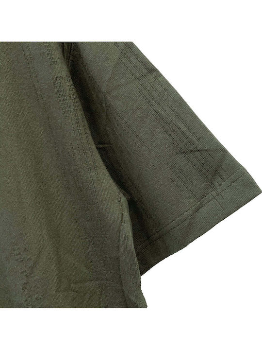 Polo Bluza Tricou Cu Mânecă Scurtă Kaki