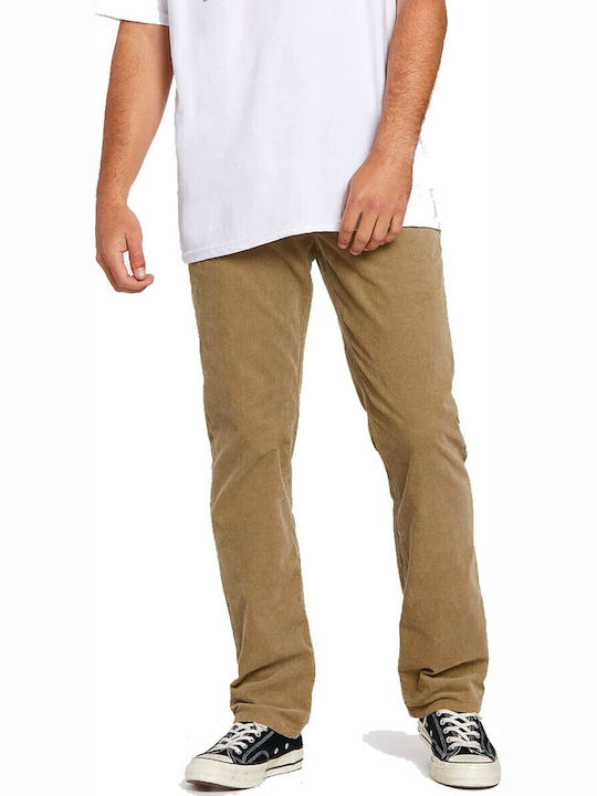 Solver 5 Pocket Corduroy Παντελόνι σε Κανονική Εφαρμογή khaki