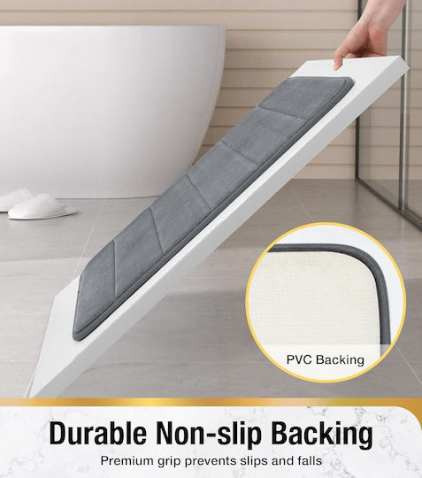 Alista Home Covoraș Antiderapant De Baie AT1CT-IM1P-RS1S-DT25025/001 Gri 50x80 cm