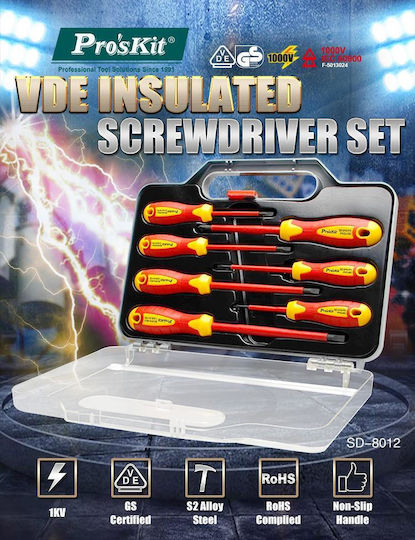 Proskit Proskit Schraubendreher-Set 7 Elektriker VDE