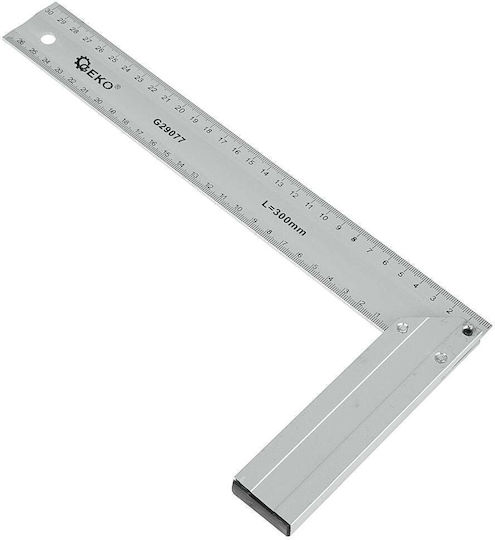 Geko Geko Winkelmesser Für Zimmerleute Aus Aluminium Mit 30cm Länge