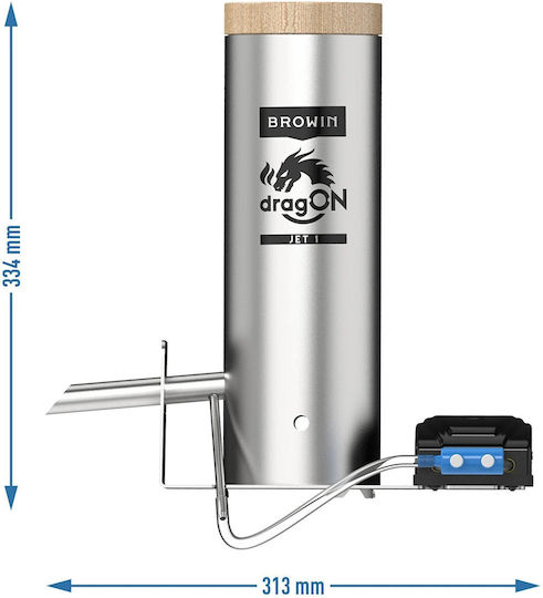 Browin 330143 Dragon Jet Smoke Generator Dragon Air Electric Pump