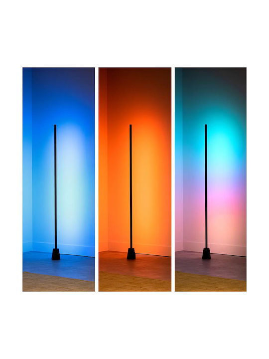 Philips LED Φωτιστικό Δαπέδου Μαύρο