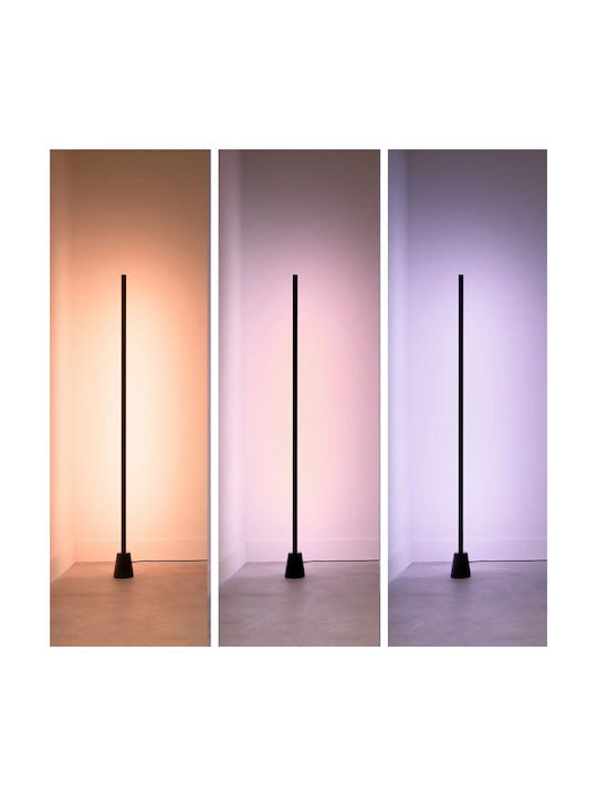 Philips LED Φωτιστικό Δαπέδου Μαύρο