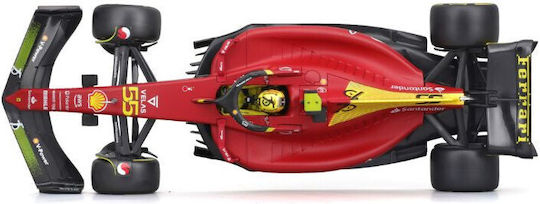 Bburago Ferrari F1-75 Mașinuță Italian GP Galben Modena Ediție