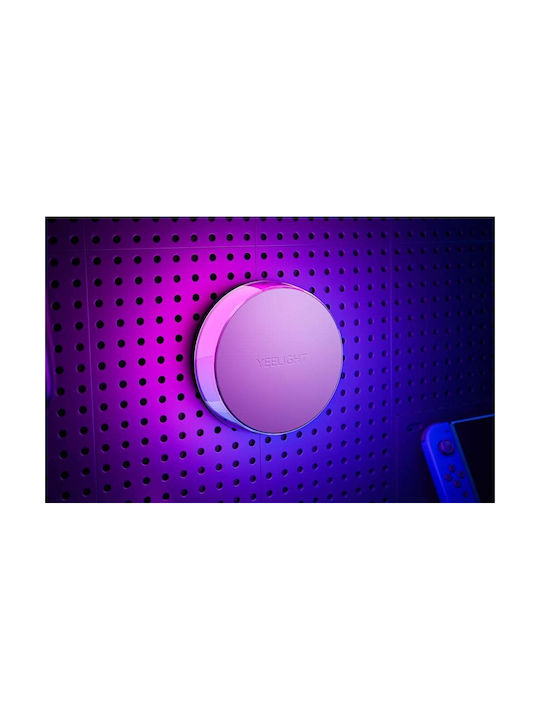 Yeelight Διακοσμητικό Φωτιστικό LED RGB 7.8x7.8εκ.