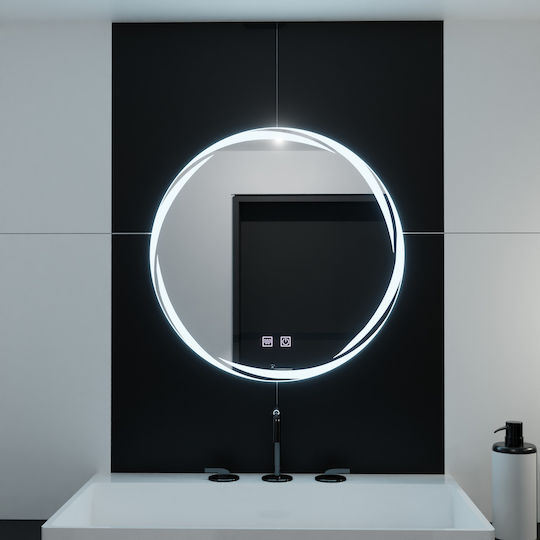 Alista Home Μεγεθυντικός Στρογγυλός Led Αφής 60x60cm Alista Home Μεγεθυντικός Στρογγυλός Led Αφής 60x60cm