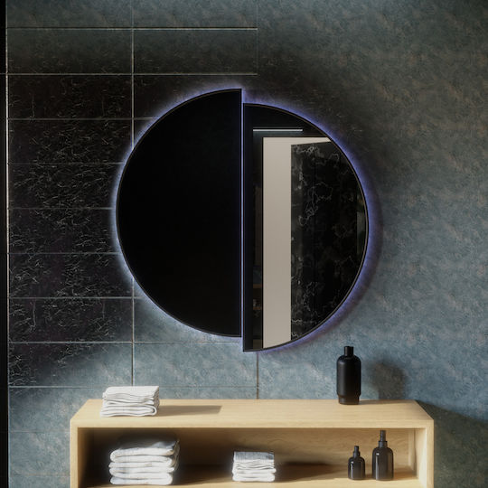 Alista Home Καθρέπτης Μπάνιου Led Αφής 60x60cm