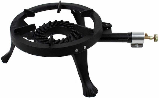 Round Burner Cast Iron Fire Pit Diameter 33cm Zln 4252