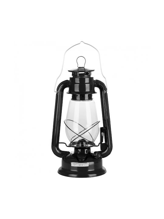 Set De Lampă Fitil + 1l Ulei Pentru Lampă Culoare Neagră Înălțime 30cm