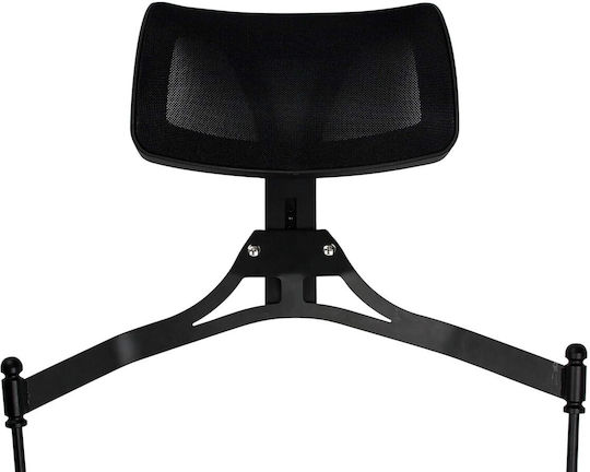 Zola Scaun Pliabil Pentru Machiaj Cu Suport Pentru Cap Și Picioare Capacitate De 140 Kg Cadru Din Aluminiu Material Oxford 600d 54 X 57 X 148-154 Cm Negru
