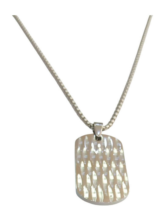 Kalliopi Silver Κολιέ από Ατσάλι Kalliopi Silver Κολιέ από Ατσάλι