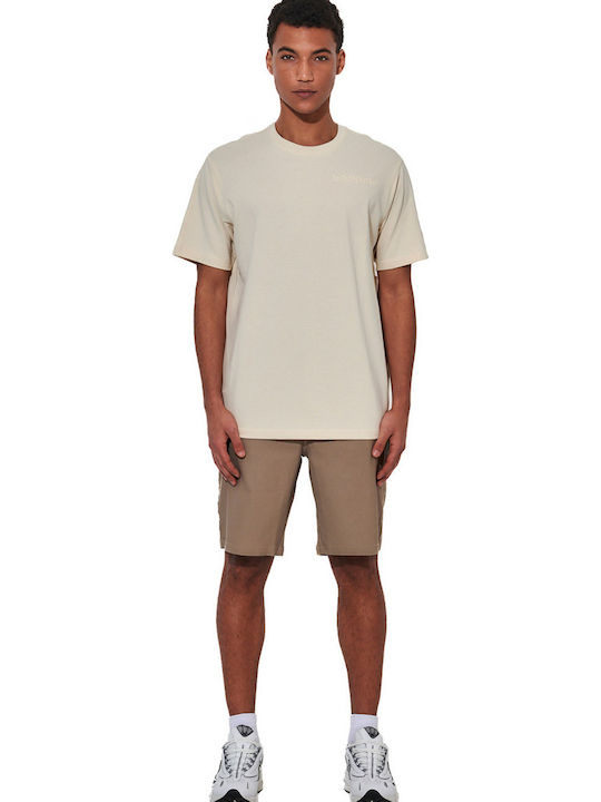 Body Action Athletic T-shirt Beige