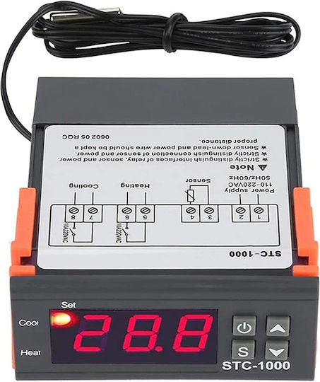 Senzor Termostat NTC LCD NTC STC-1000 230V