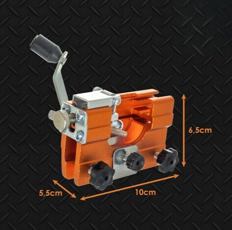 Manual Chainsaw Chain Sharpener Zola 4 Stone Blades Included 10 X 5.5 X 6.5 Cm