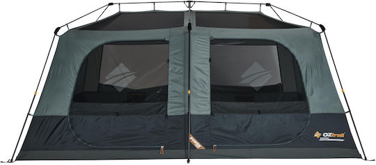 OZtrail Fast Frame Headland 10P Summer Camping Tent Green for 10 People 430x305x200cm