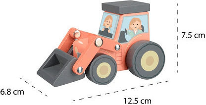 Orange Tree Toys Селскостопански Трактор