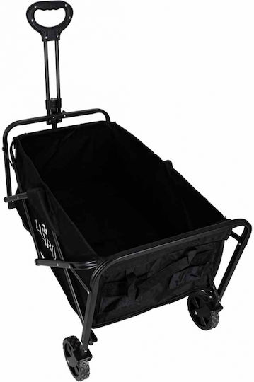 Ikonka Cărucior Pliabil Mâner Telescopic Universal Sarcină Maximă 100 Kg