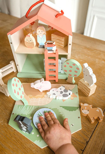 Orange Tree Toys Jokomisiada Baby Aktivitätsspielzeug aus Hölzern