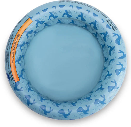 Swim Essentials Στρογγυλή Πισίνα Φουσκωτή Μπλε