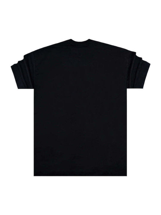 Short Sleeve Black Blouse