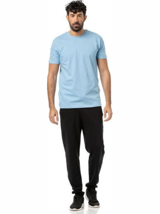 Herrenblusen Hellblau B002-8