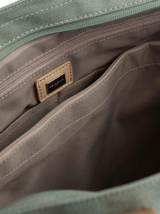 Stoff Damen Shopper Tasche Grüne