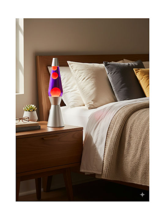 Total Gift Decorative Lamp Lava Lamp 9.2x9.2x40cm