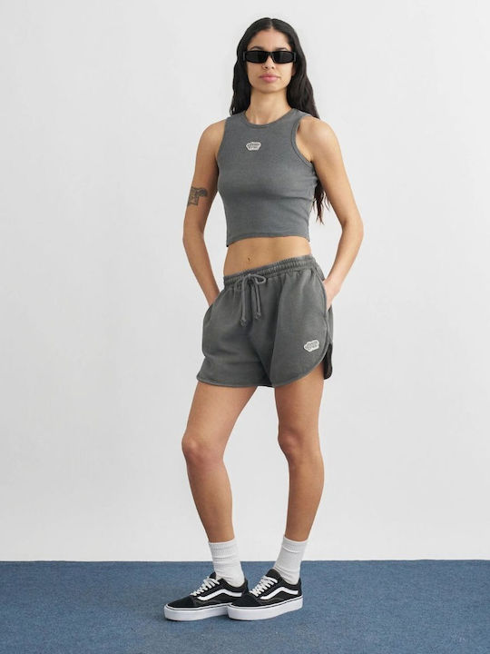 Women's Sleeveless Khaki Blouse