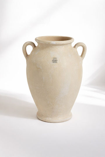 Kaemingk Βάζο Κεραμικό Πορτοκαλί 25x25xΥ30cm