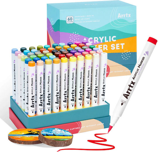 Arrtx Drawing Markers Set 60 Colours