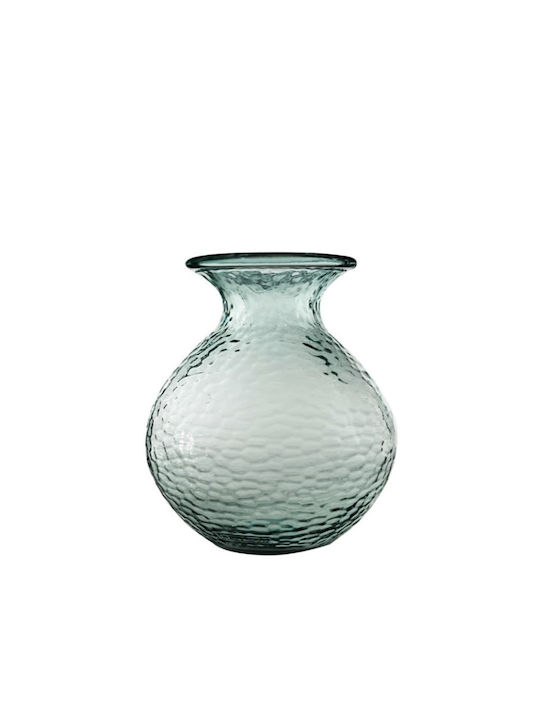 Vidrios San Miguel Διακοσμητικό Βάζο Γυάλινο Paradise Διάφανο Y33cm