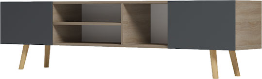 Елемент За Телевизор Osclo Антрацит М160xД30xВ53.5cm